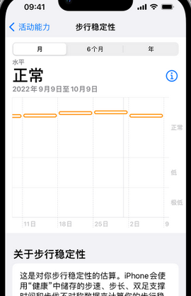 北京iPhone手机维修如何在iPhone开启'步行稳定性通知'