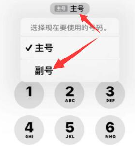 北京苹果14维修店分享iPhone 14 Pro Max使用副卡打电话的方法 