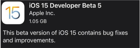 北京苹果手机维修分享如何升级到iOS15.0 beta5 